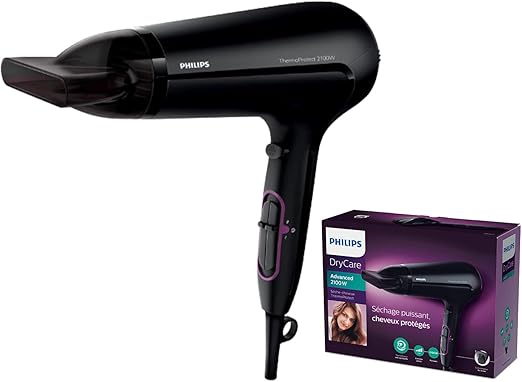 Philips Hair Dryer ThermoProtect 2100W. 6 heat/speed settings