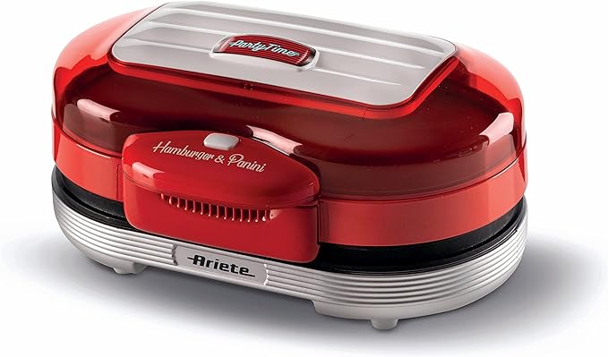 ARIETE 2-Slot Hamburger Maker Retro Party