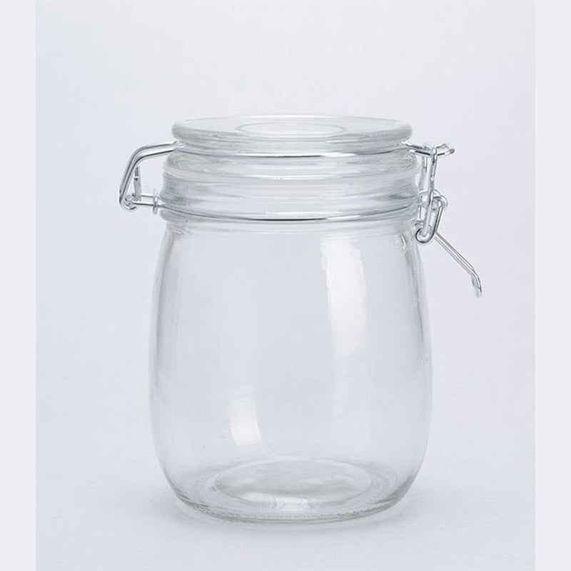 Wire Clip Glass Jar 750ml