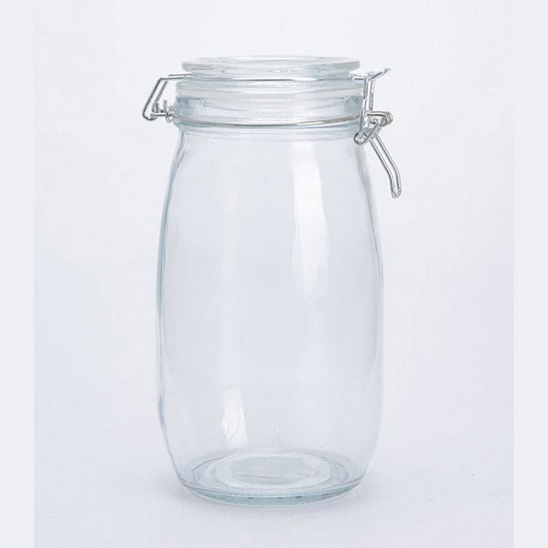 Wire Clip Glass Jar 1550ml