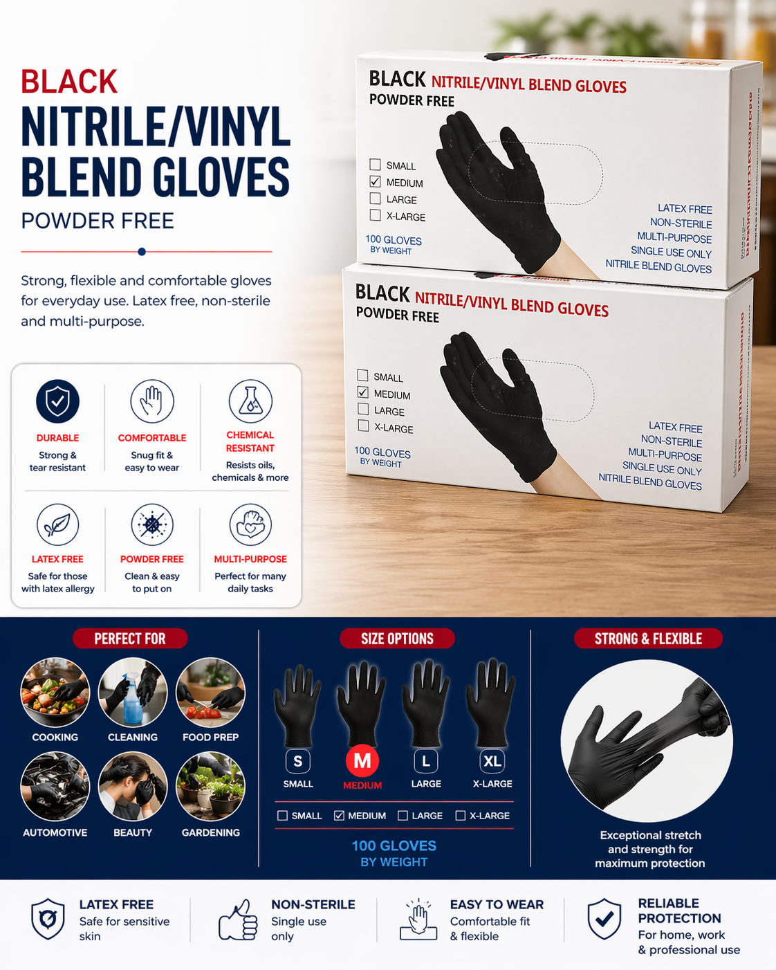 Cooking gloves