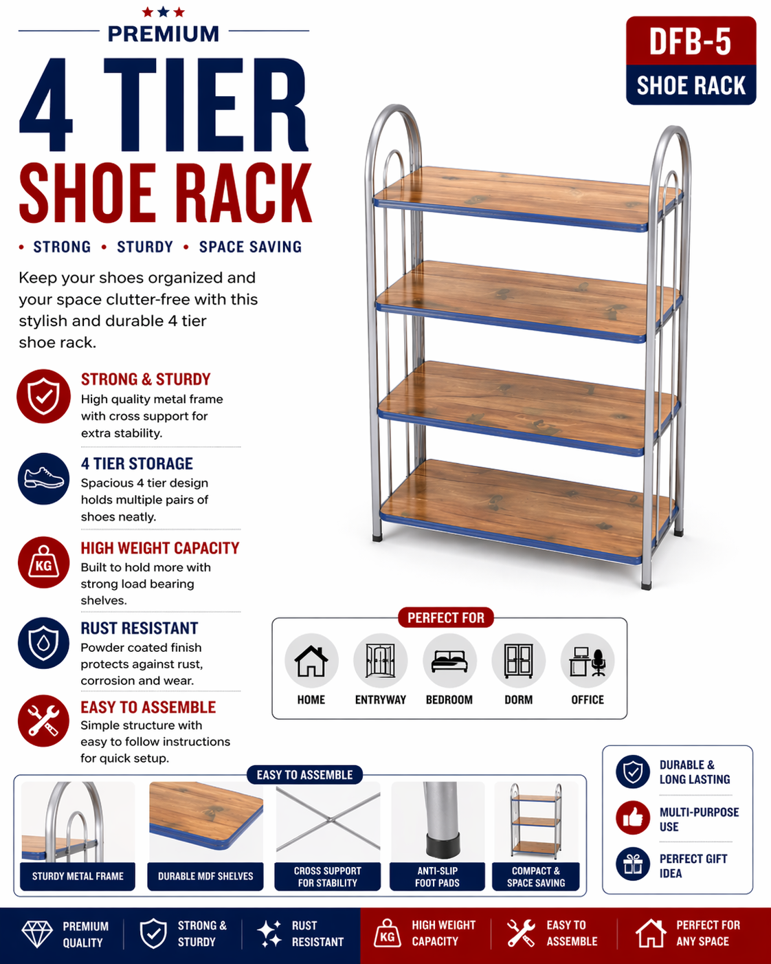 Shoe Rack DFB-5