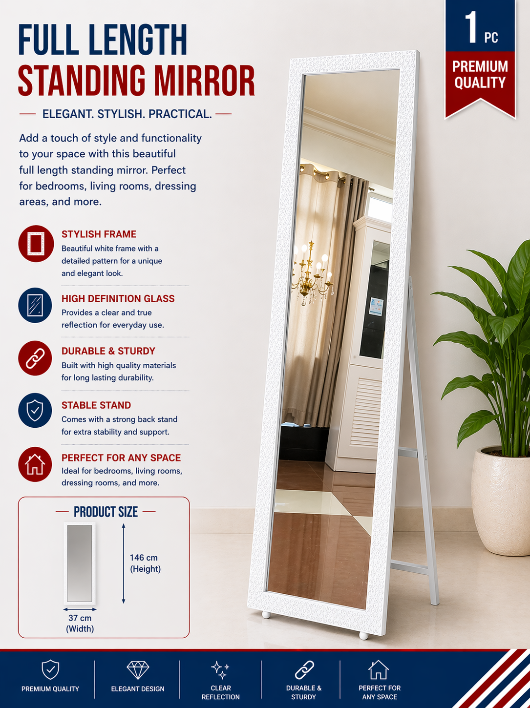A-38 Dressing mirror