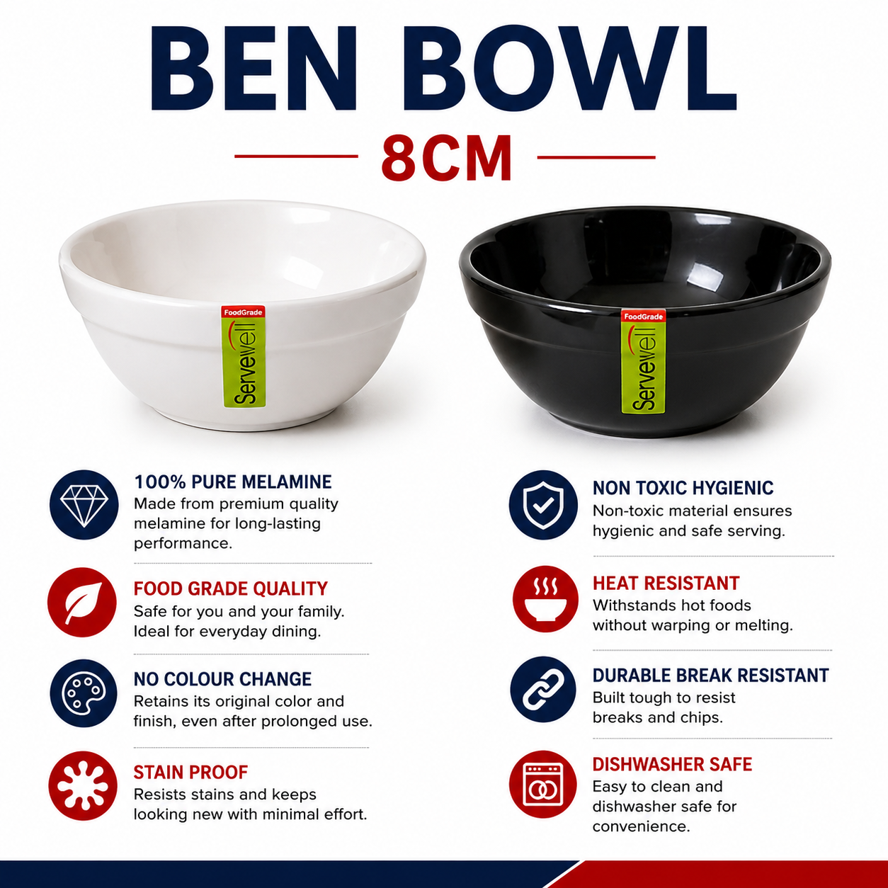 S-2592BEN BOWL 8CM