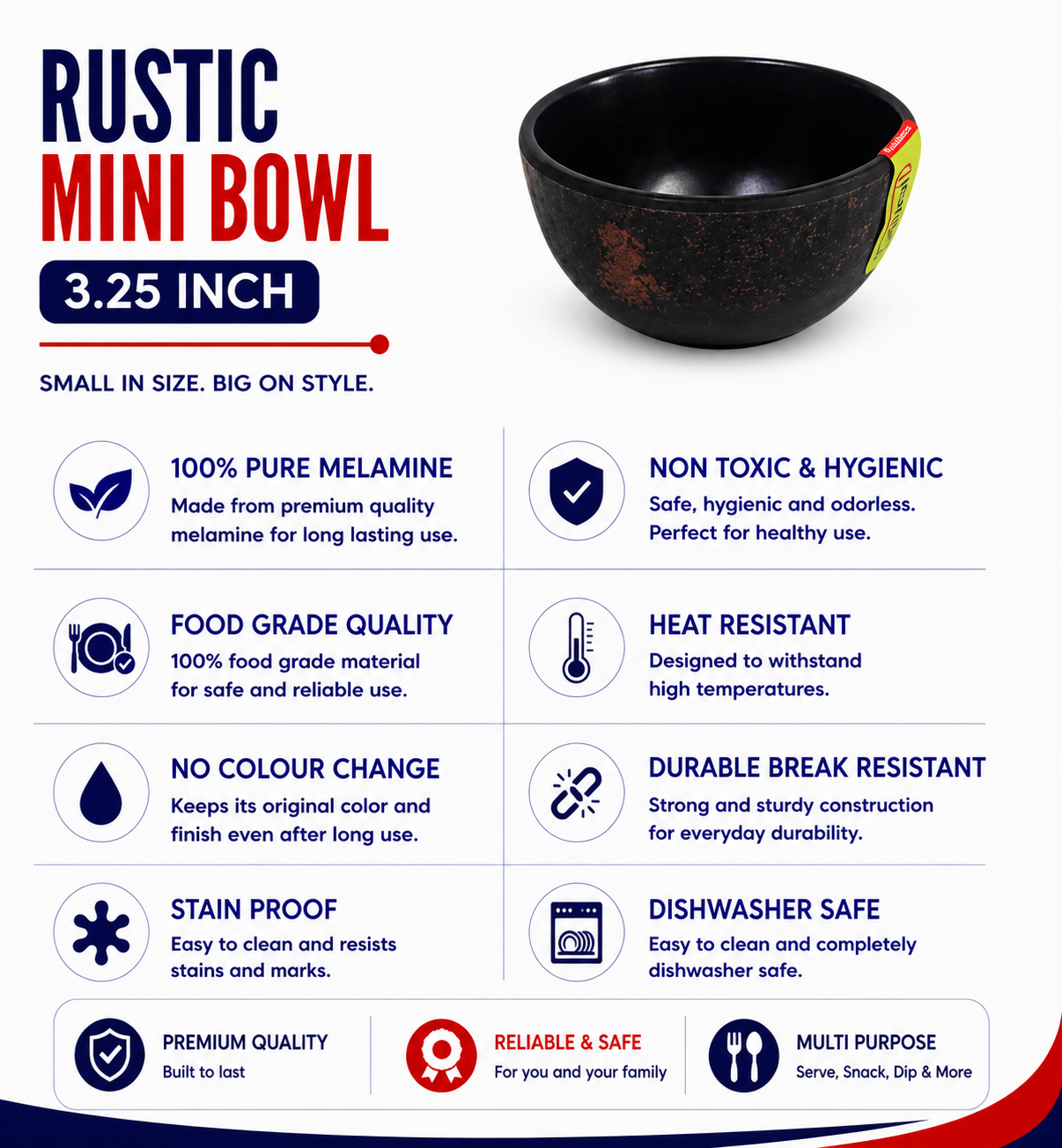 RUSTIC MINI BOWL
