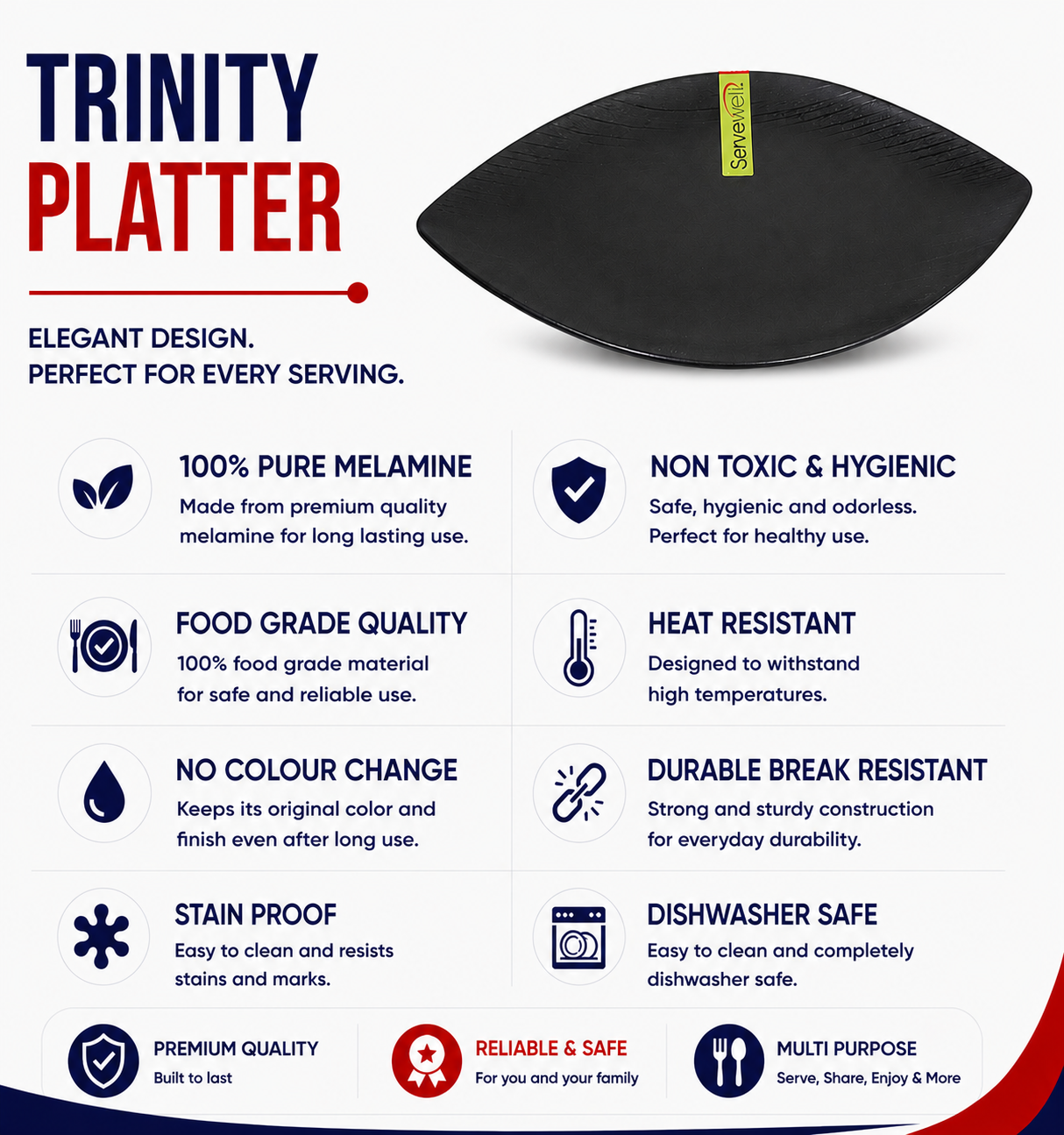 TRINITY PLATTER