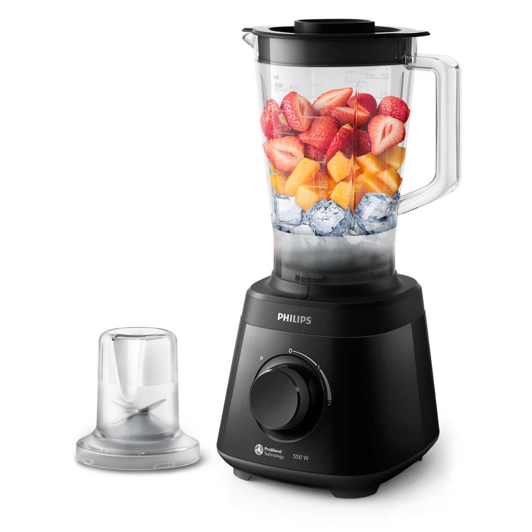PHILIPS BLENDER 550W 1 MILL 2LTR HR2141/90