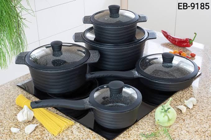 EB-9185 10pcs Cookware Sets
