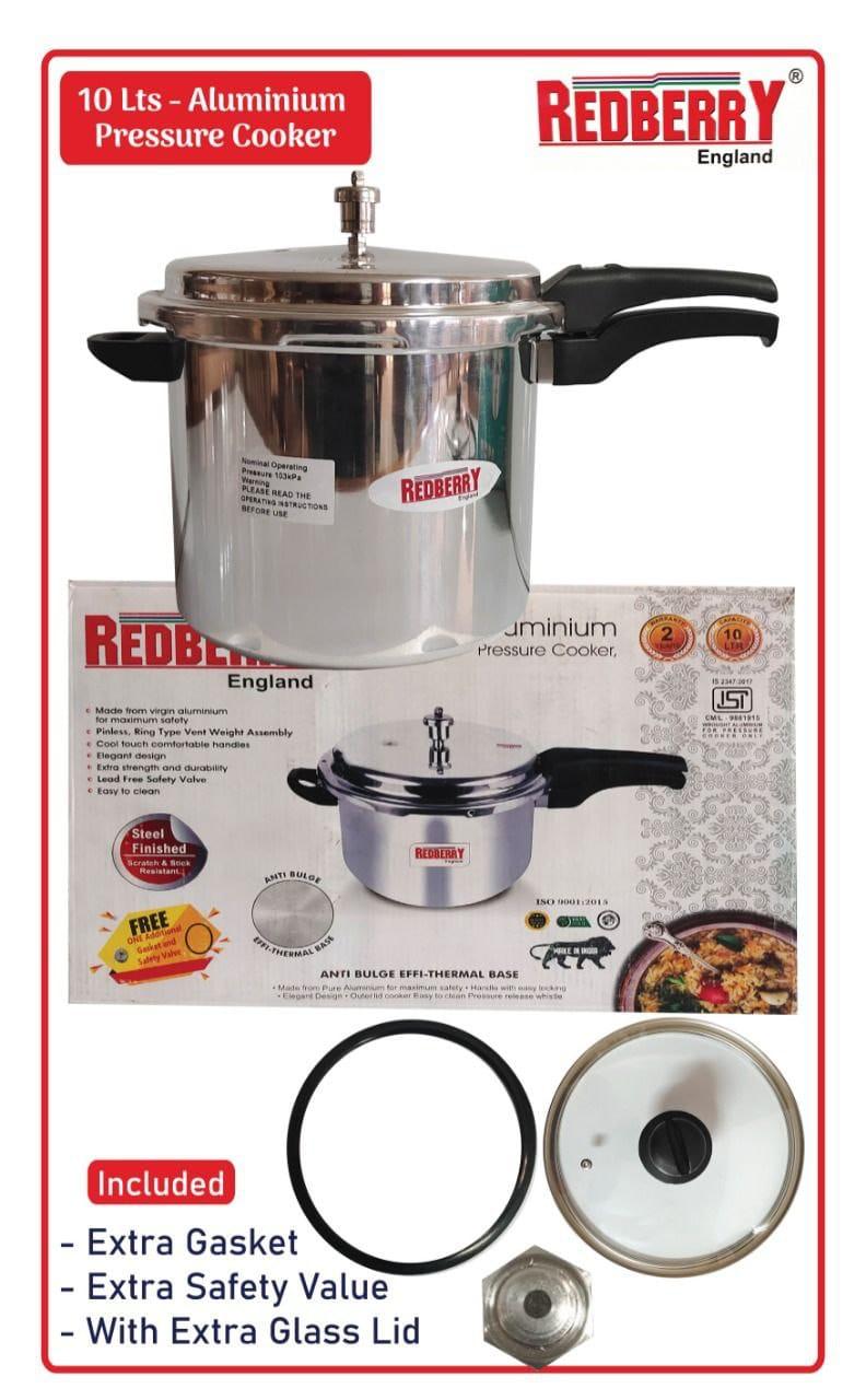 PRESSURE COOKER 10LT REDBERRY