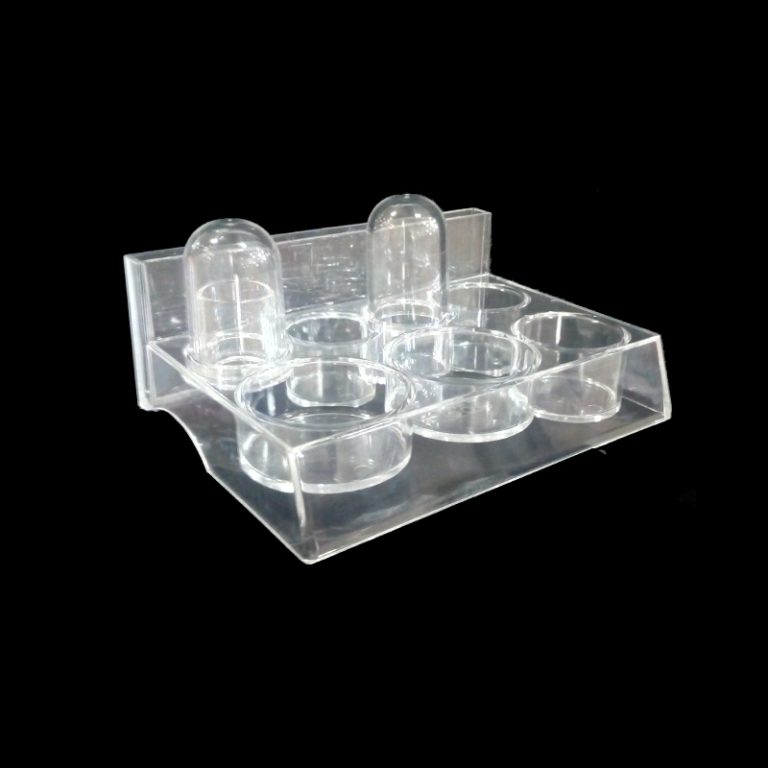 8101Acr. 7Pc Cruet Holder