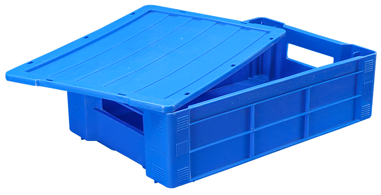 POLYSTACK CRATE 250 WITH LID