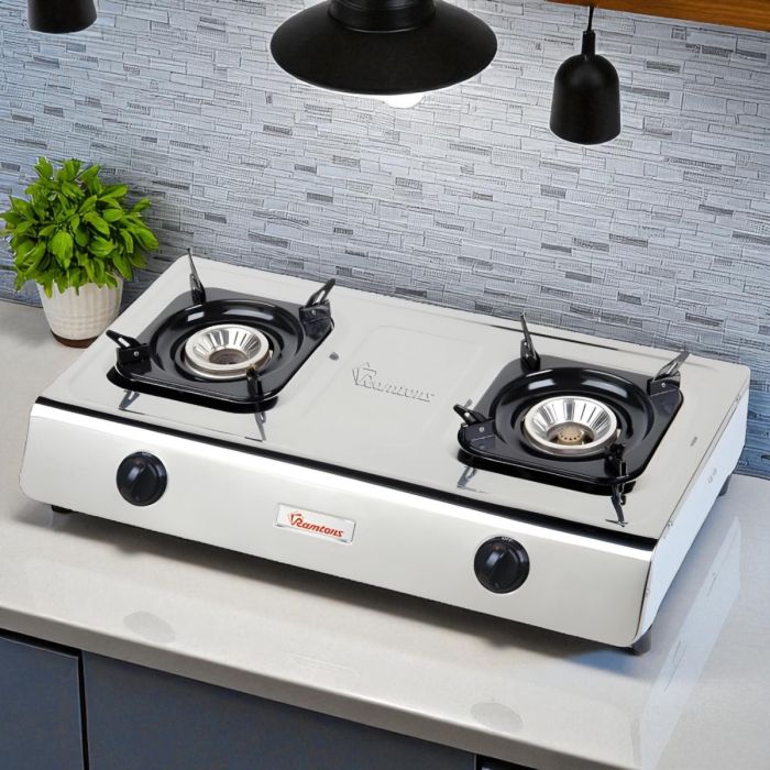 Ramtons *Standard* Gas Cooker 2 Burner S/Steel