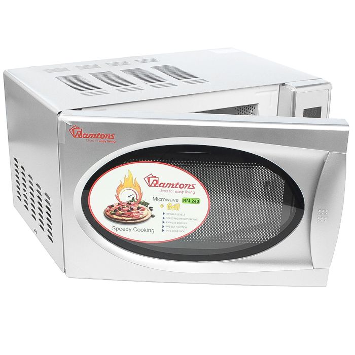 Ramtons Microwave + Grill 20Lts Silver