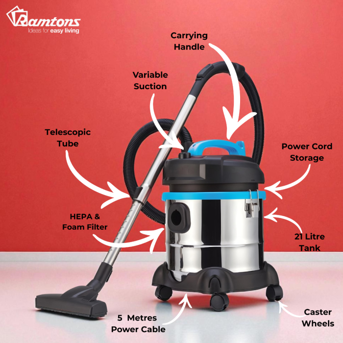 Ramtons Wet & Dry Vacuum Cleaner