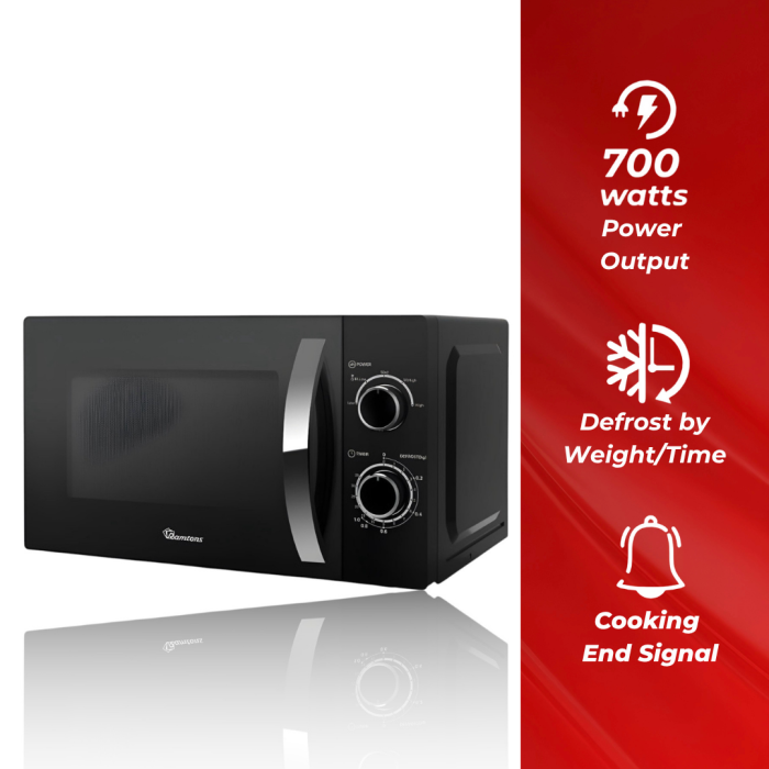 Ramtons 20Lts Microwave Manual Black