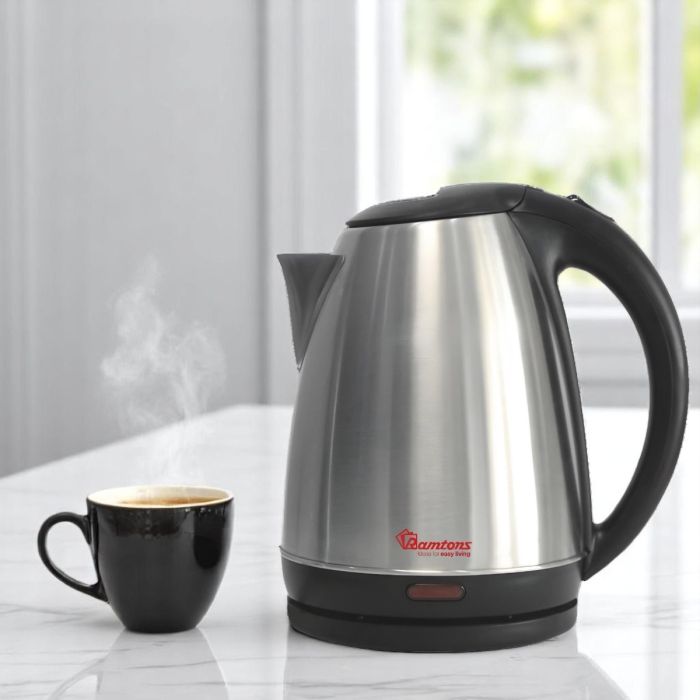 Ramtons S/Steel Corded Kettle 1.7Lt