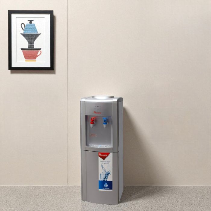 Ramtons Hot & Normal Water Dispenser Silver + Stand
