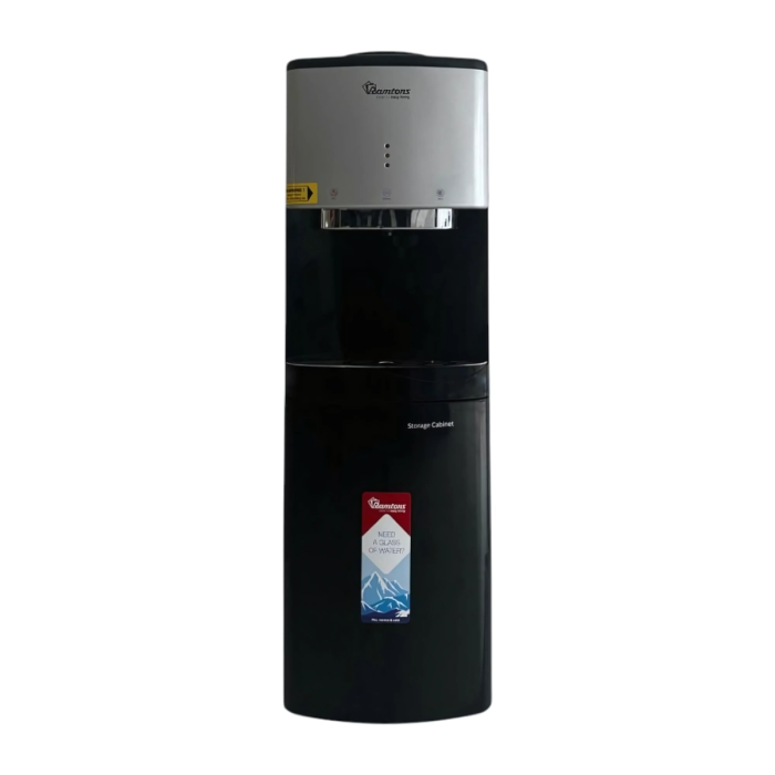 Ramtons Hot/Normal/Cold Dispenser Black Silver+Cabinet