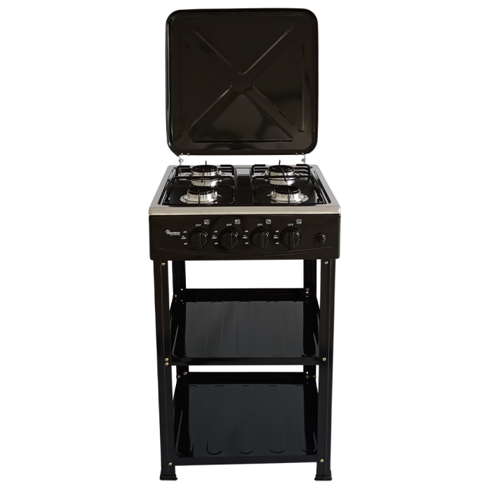 Ramtons 4 Burner Gas Cooker + Stand