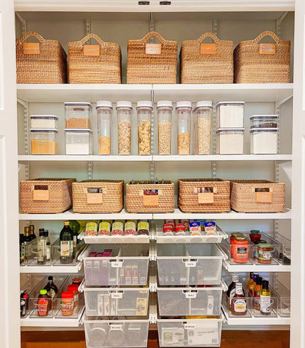 Pantry organizers and storage