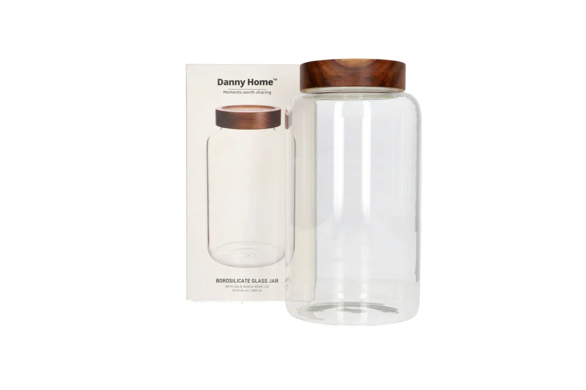 2600ml storage jar 13*13*24cm  glass