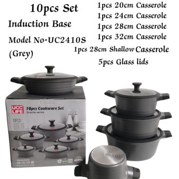 10Pc UC2410 cookware set