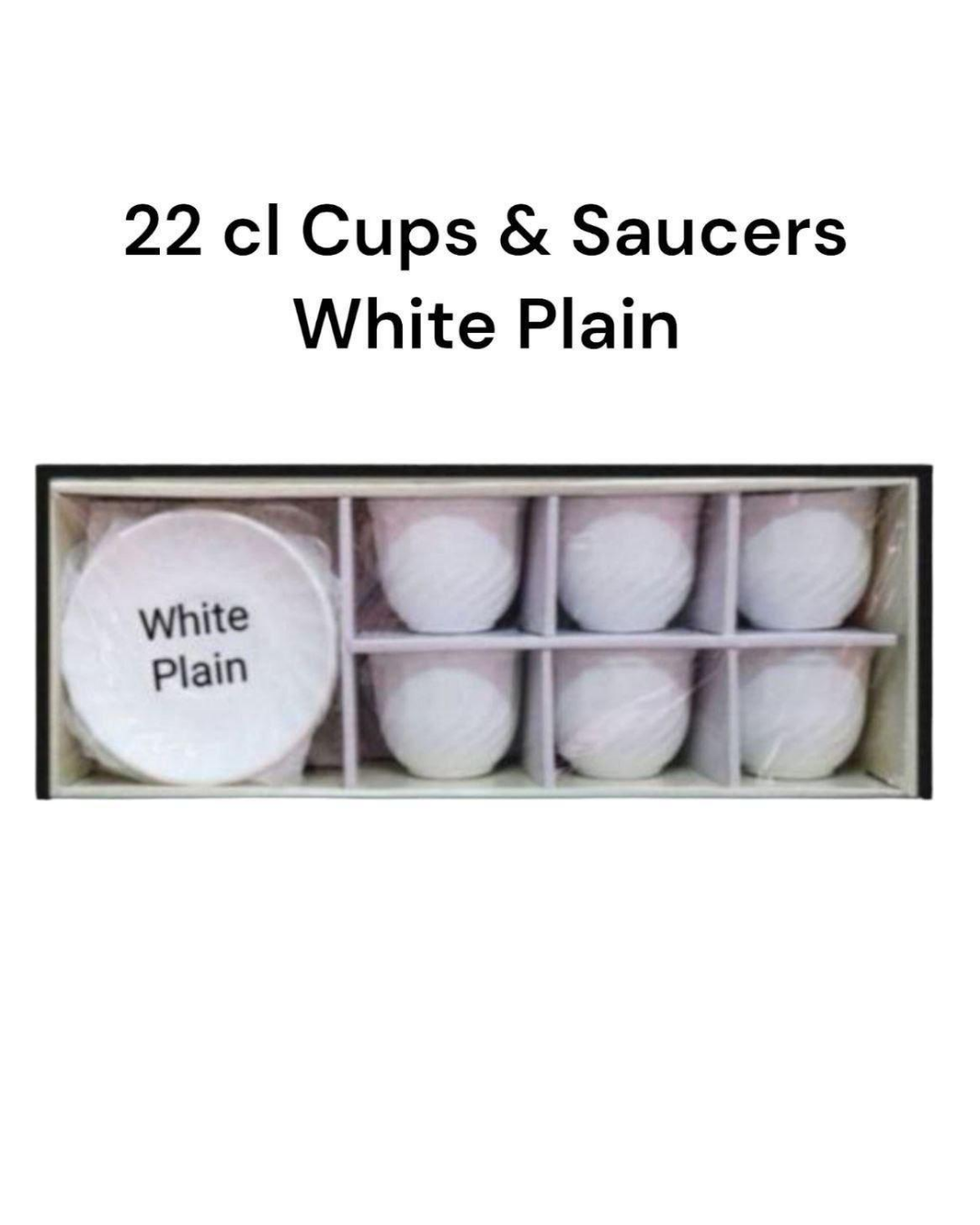 CUP & SAUCER PLAIN DIVA