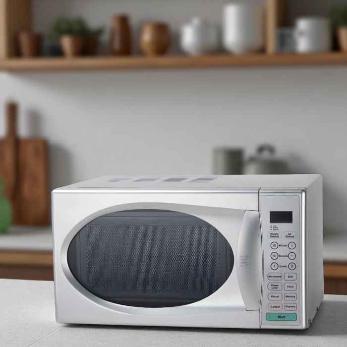 Ramtons Microwave + Grill 20Lts Silver
