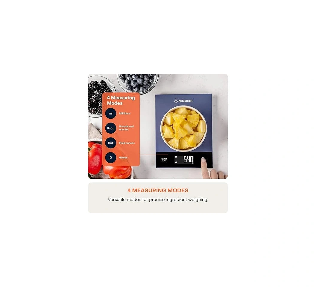 NUTRICOOK KITCHEN SCALE KS205PK