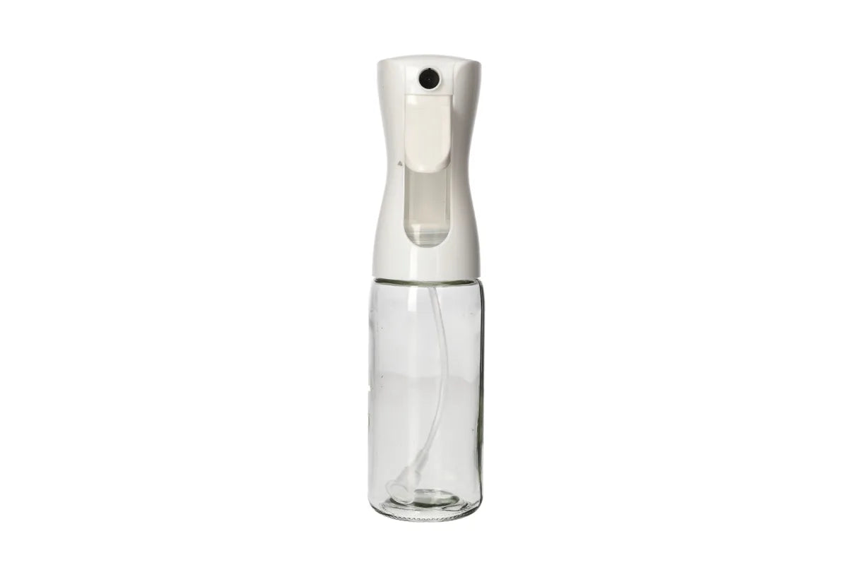 200ml spray oil can 5.5*5.5*22.5cm PP+PE White