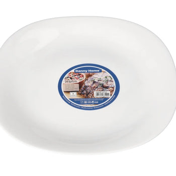 10.5"Dinner Plate 6pcs/inner box,  Unit:Pcs 25x2.5cm Opal Glass