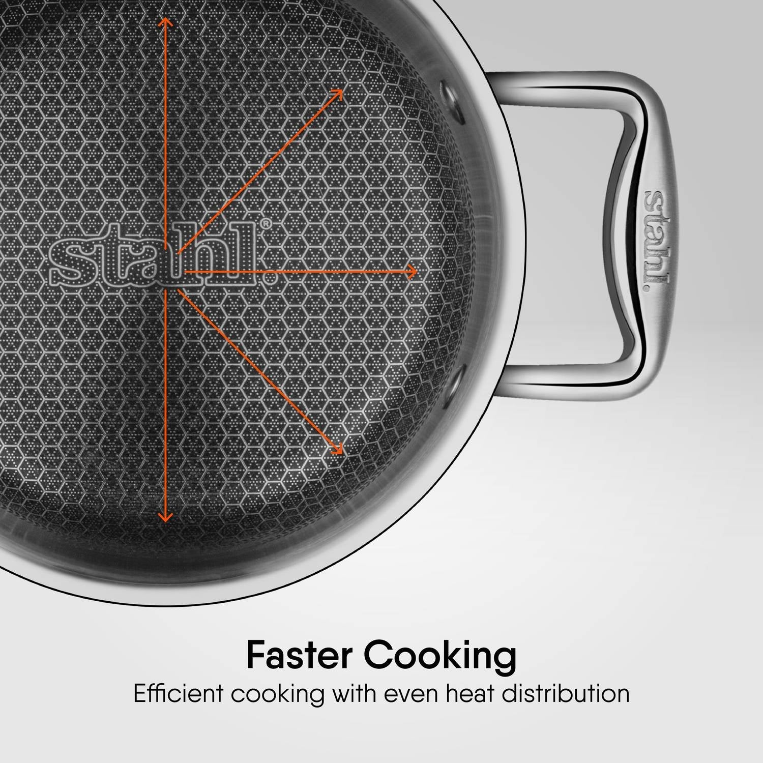 5.3L Artisan Hybrid Casserole + Lid 24cm