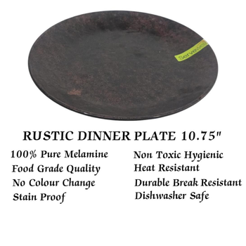 RUSTIC DINNER PLATE