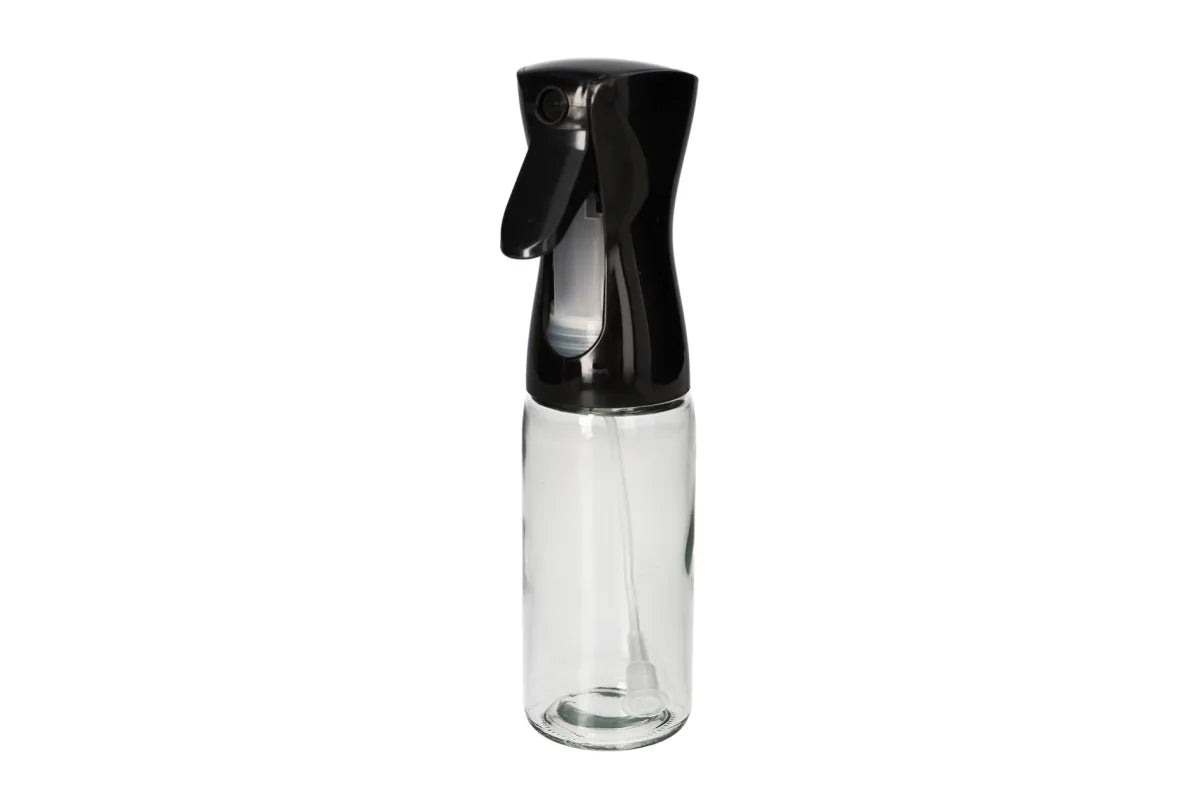200ml spray oil can 5.5*5.5*22.5cm PP+PE Black