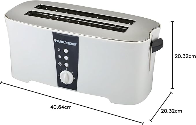 B&D TOASTER 4-SLICE ET124