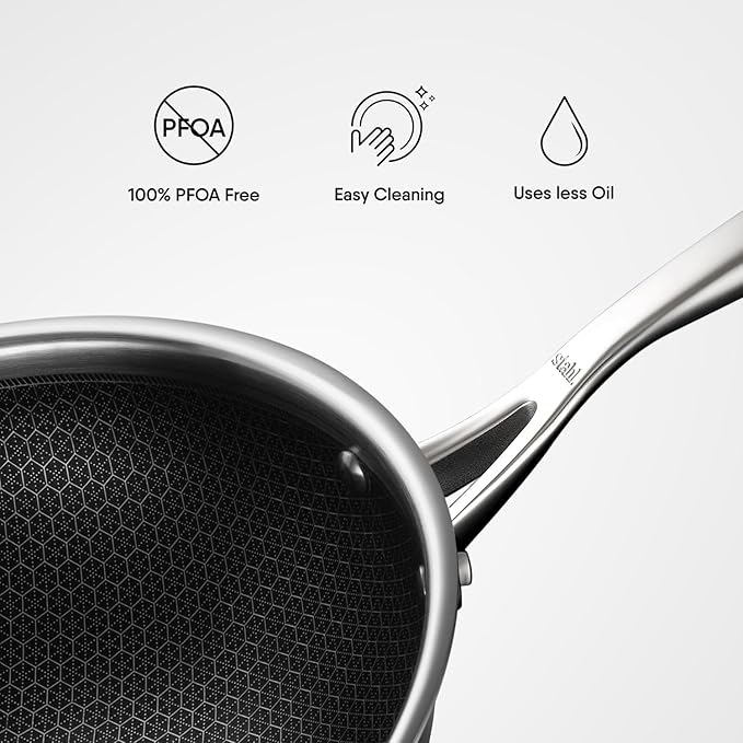 1.7L Artisan Hybrid Fry Pan + Lid 22cm