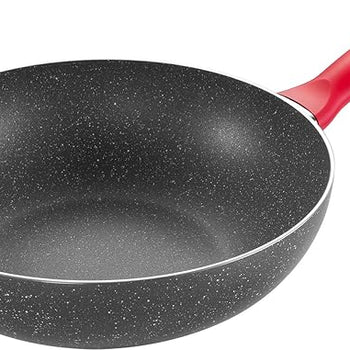 597858 Tesc. Wok 28Cm "Manico Rosso" 597858