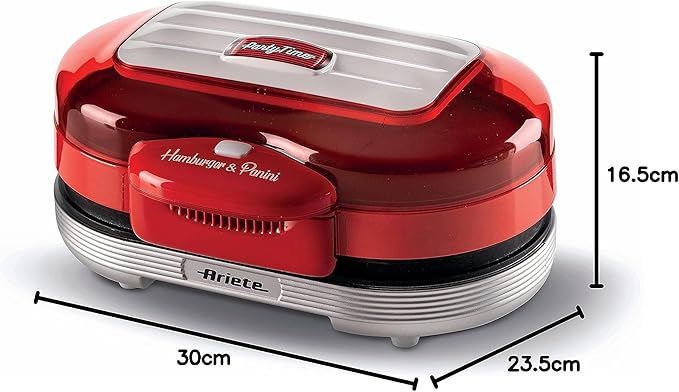 ARIETE 2-Slot Hamburger Maker Retro Party