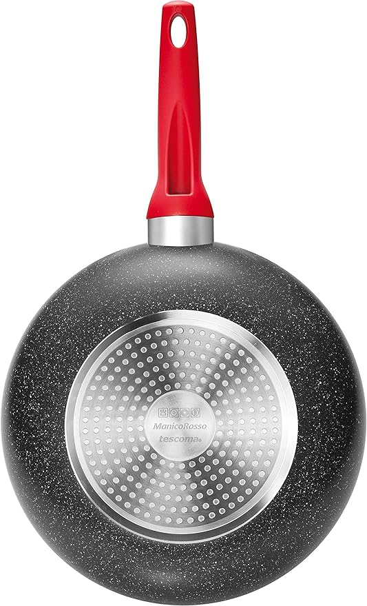 597858 Tesc. Wok 28Cm "Manico Rosso" 597858