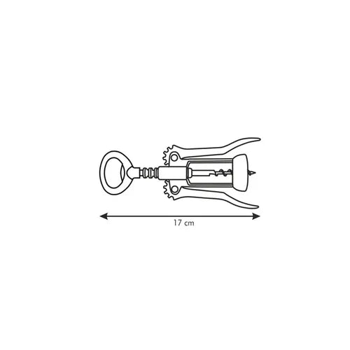 (TES0155] Tesc.Wine Bottle Opener Steel