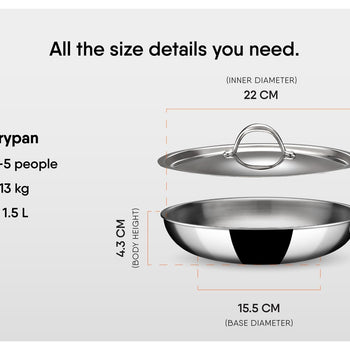 22cm Artisan Fry Pan