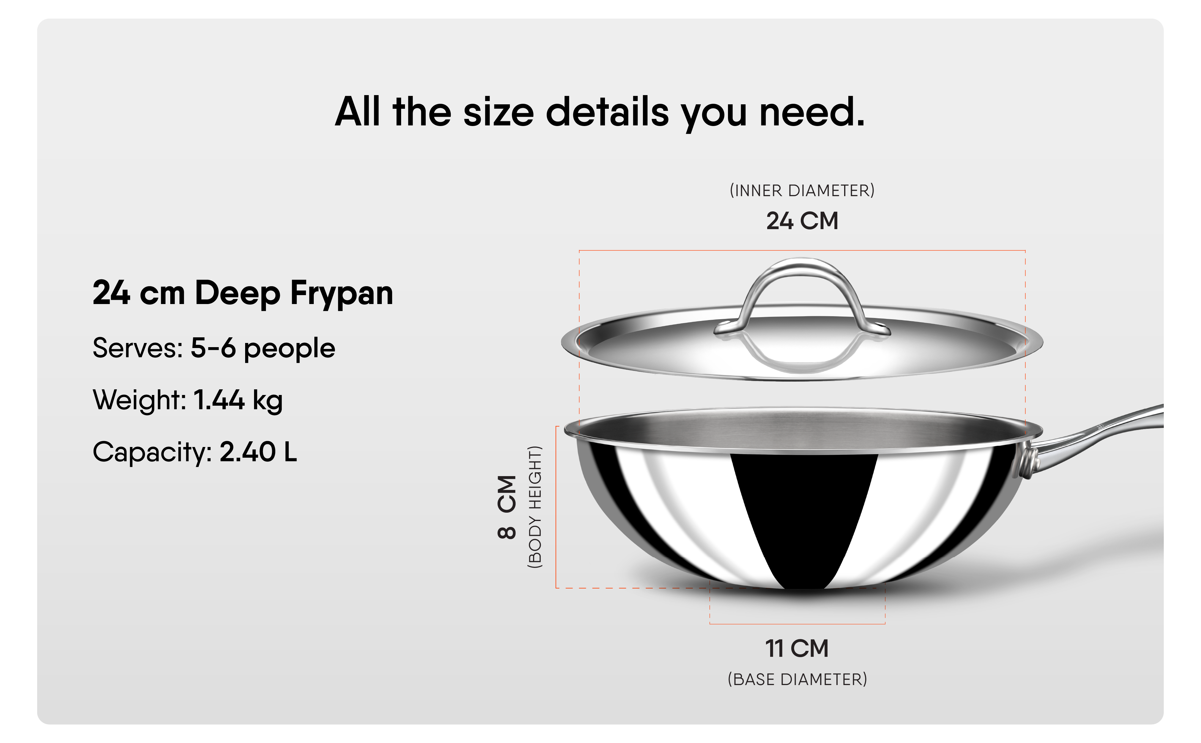 26cm Artisan Deep Fry Pan