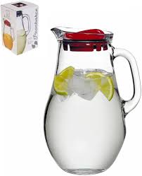 BISTRO JUG W/COVER CROM