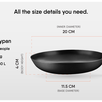 Blacksmith Plus - Frypan 20CM