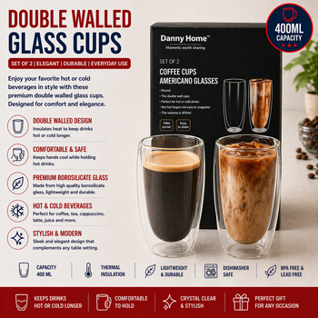 400ml double walled cups