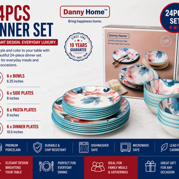 24pc dinner set