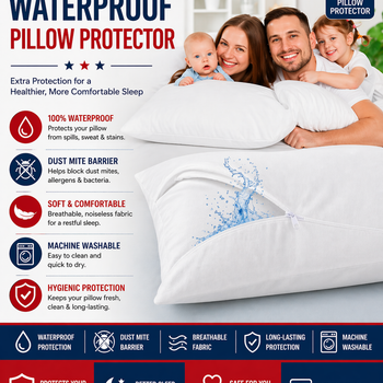 waterproof pillow protector