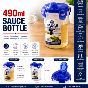 490ml sauce bottle