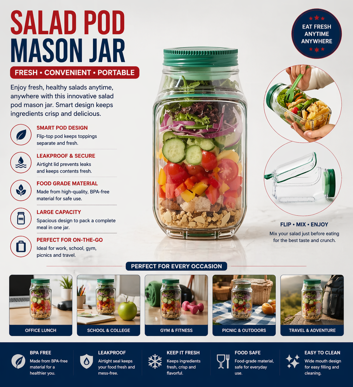 salad pod mason jar