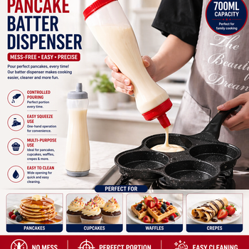 700ml pancake batter dispenser